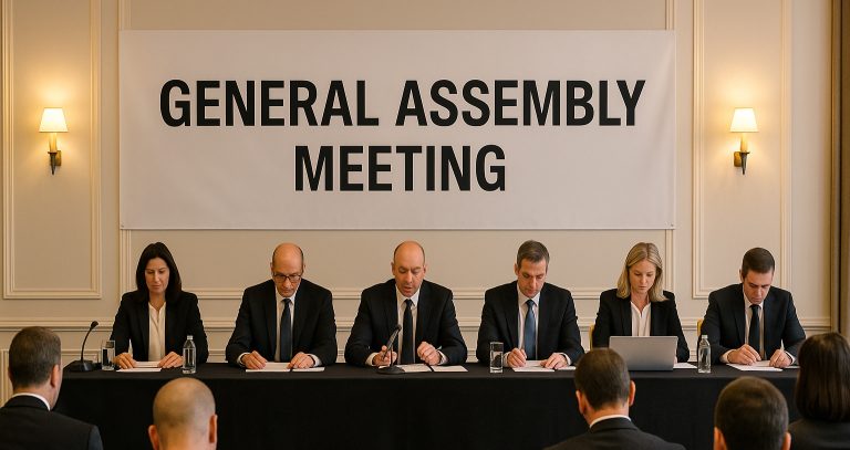 دعوة لحضور اجتماع الهيئة العامة العادي